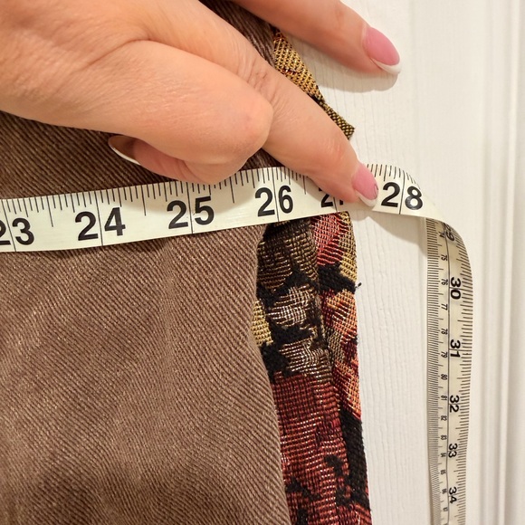 POL Brown Tapestry Button Up Jacket Size L - Picture 9 of 9